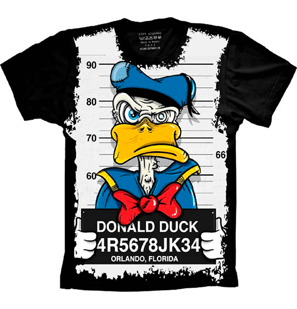 Disney Donald Duck Camisa Clásica De Pato Donald Camiseta Clásica Con  Diseño De Pato Donald Ropa, Zapatos Y Joyería 